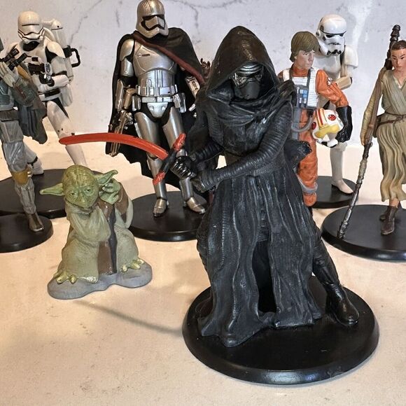 9 Star Wars The Force Awakens Deluxe Playset Figurine Disney 2015 - Picture 9 of 14